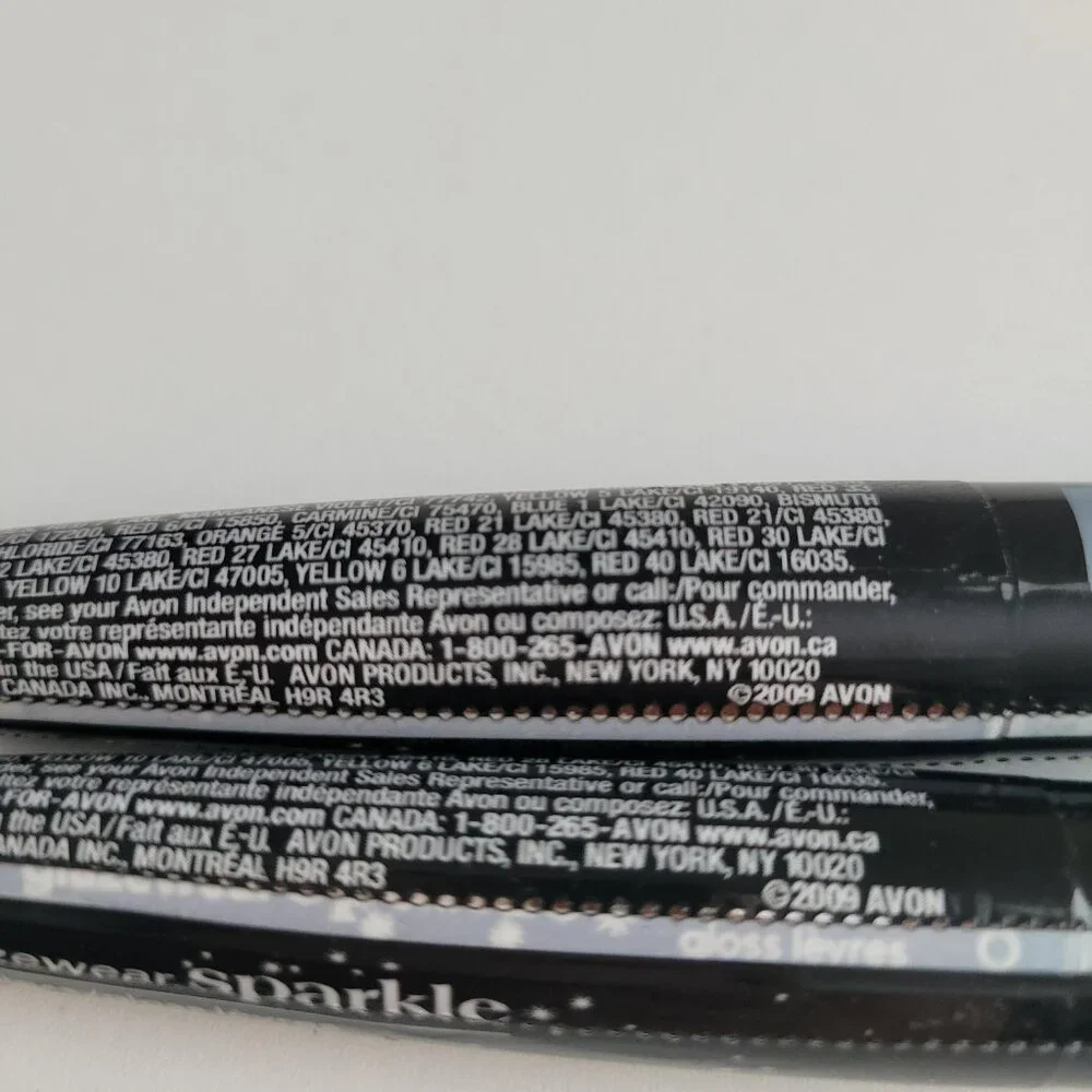 Avon Glazewear Sparkle Lip Gloss MOCHA LATTE G540 SEALED New Old Stock Lot of 2 - Picture 6 of 6